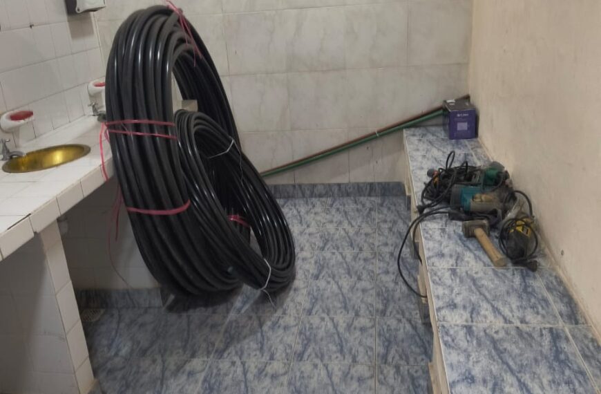 NUEVO SISTEMA DE BOMBEO PARA BAÑOS Y QUINCHOS 3,4,5 Y 6